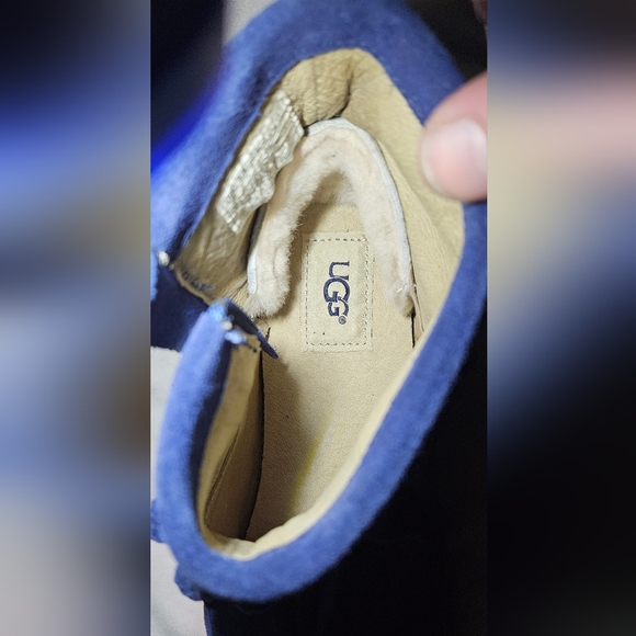 UGG Australia Shenendoah Fringe Ankle Boots Size 7.5 - Picture 12 of 14